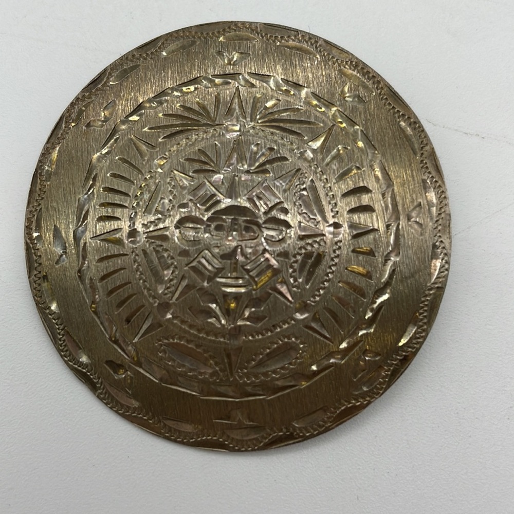 J.J.M Sterling 925 pendant/brooch Native American